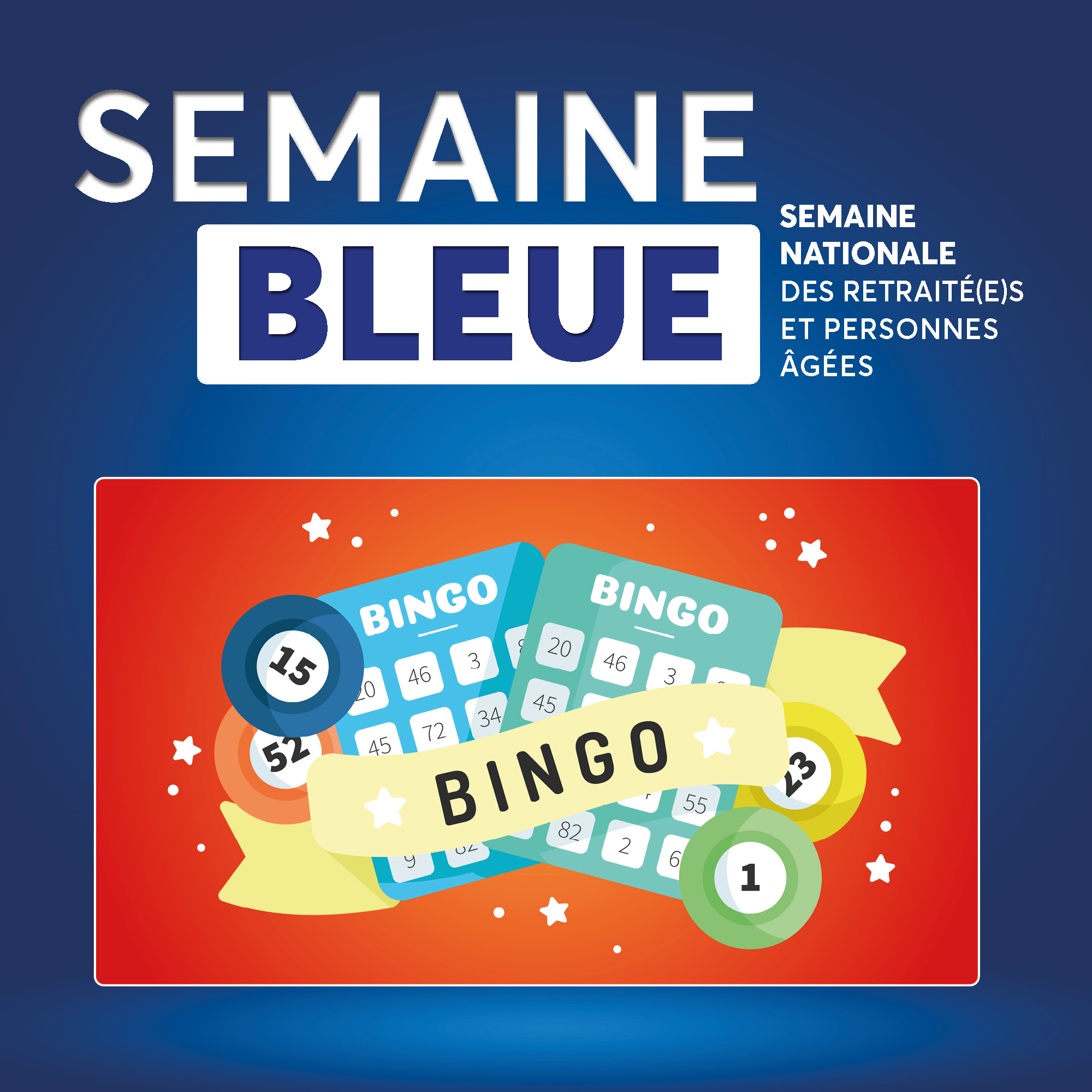 Semaine bleue : Loto-Bingo  Centre socioculturel de la Montagne Verte